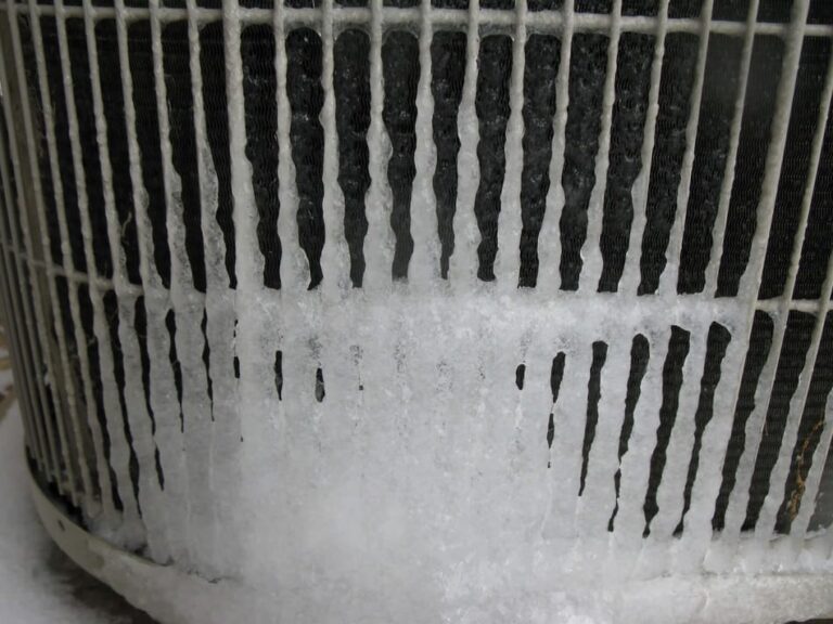 Frozen AC unit