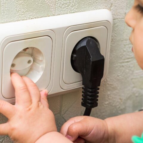 Featured image for “Childproofing Outlets”