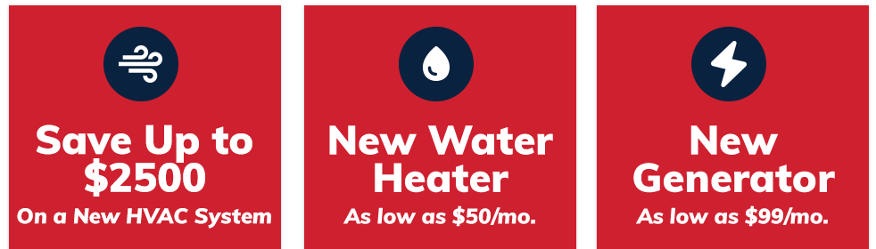 Save Up to $2500 On a New HVAC System, New Water Heater As low as $50/mo. New Generator As low as $99/mo. from Allen Service in Fort Collins, CO